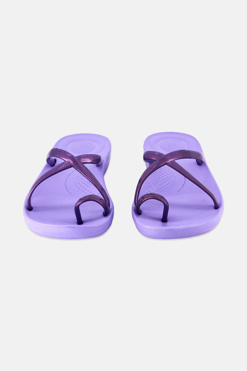 FitFlop شبشب نسائي إيكوشن ويف سليب أون، لافندر - Image 4